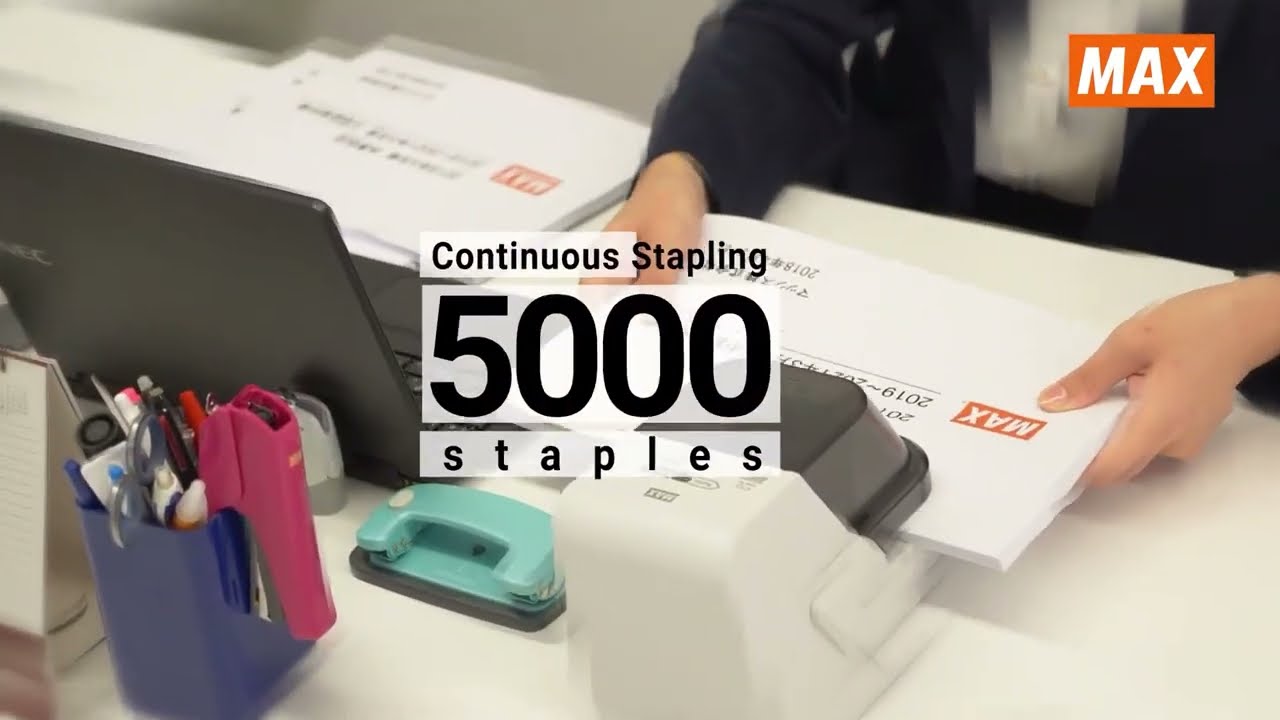 MAX Heavy Duty Electronic Stapler EH-70F II