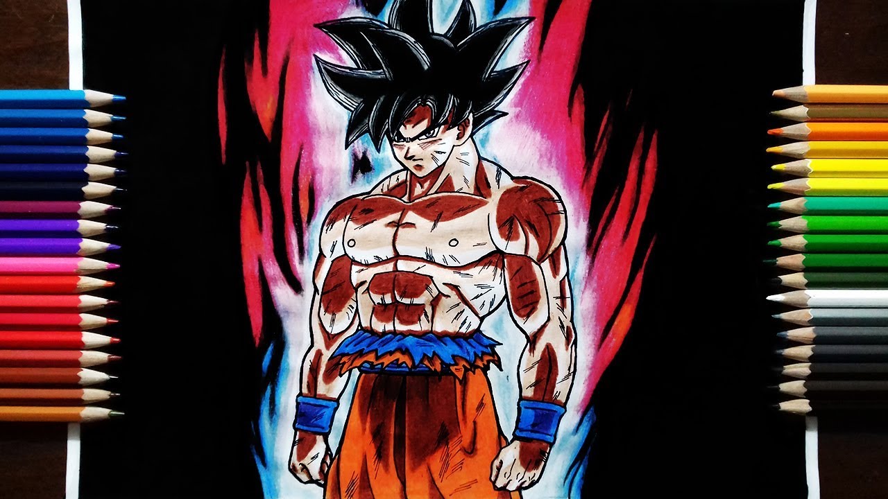 Drawing Goku Ultra Instinct