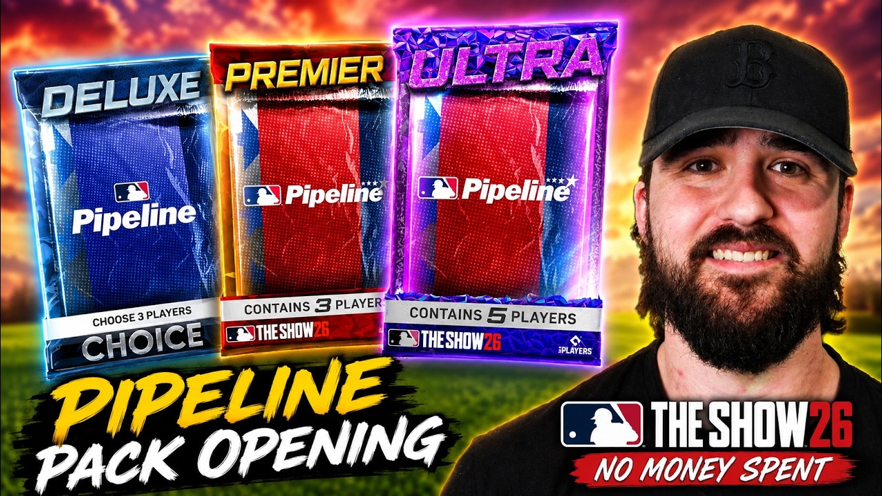 Открываю паки, пока не соберу коллекцию Pipeline | MLB the Show 26 без вложений денег