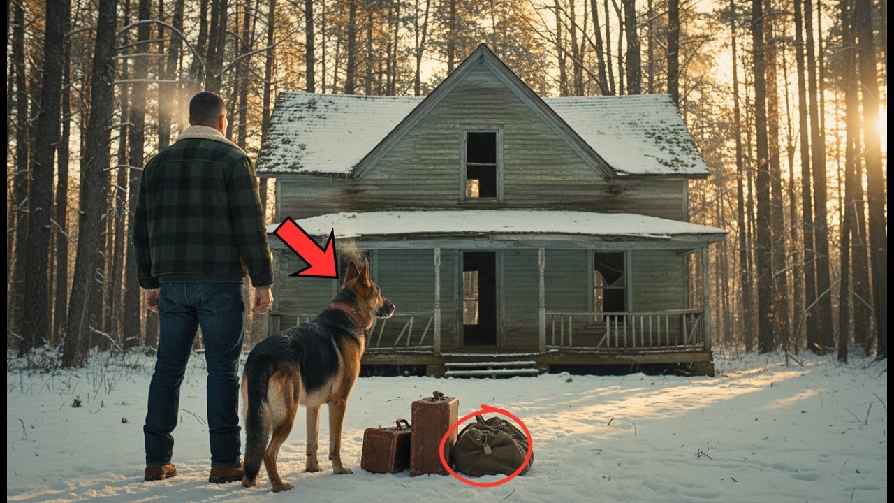 His K9 Service Dog Discovered a Hidden Federal Secret Beneath an Abandoned Cabin