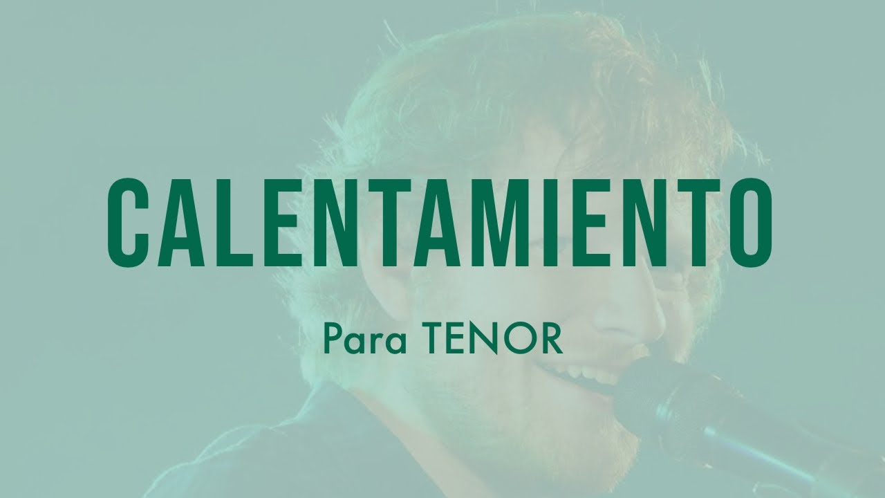 Calentamiento Vocal: 5 mejores ejercicios para TENORES en 5 min | Haz esto todos los d&iacute;as