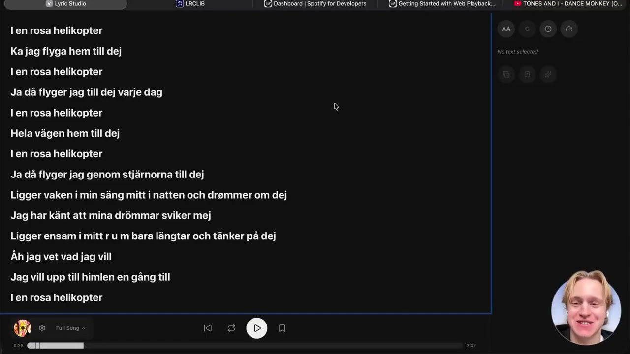 Lyrics Learn App Devlog 2