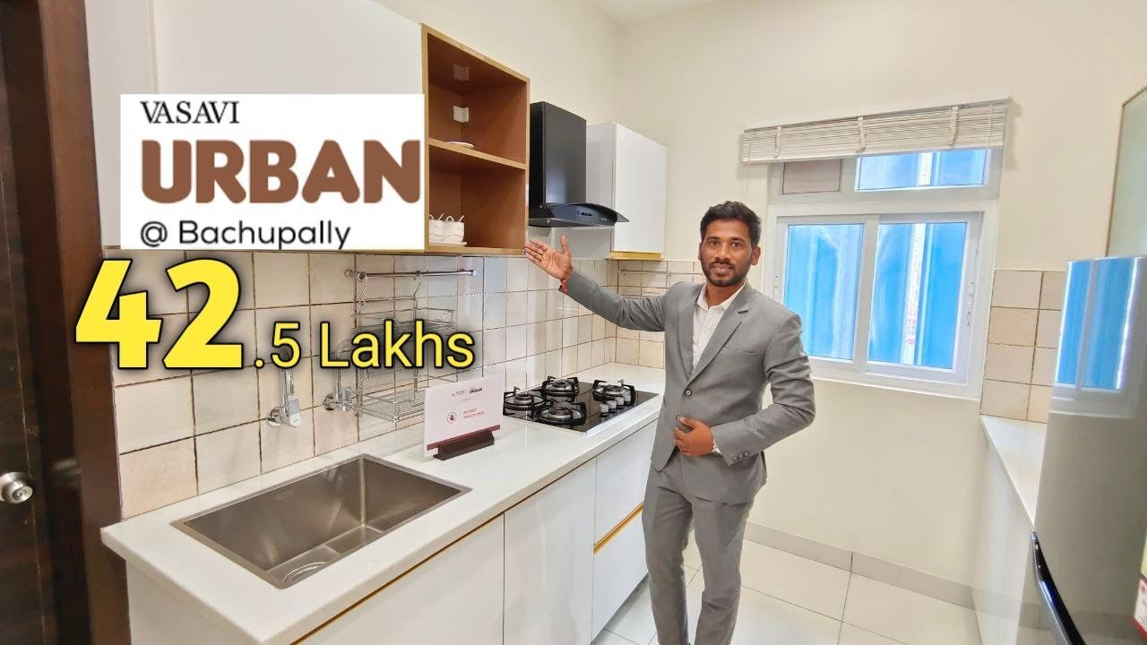 BrandNew 2Bhk FlatForSale in Miyapur - Bachupally Road || GatedCommunity||FlatsForSale in Hyderabad