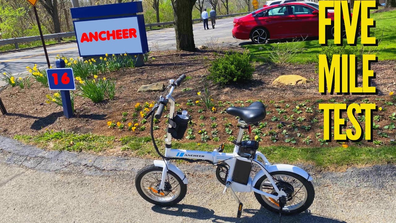 Электровелосипед Ancheer 16: тестовый заезд на пять миль #ebike