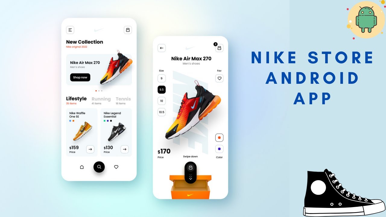 Nike Store | Adapter | For | Selling Products | Android Studio | Part 3