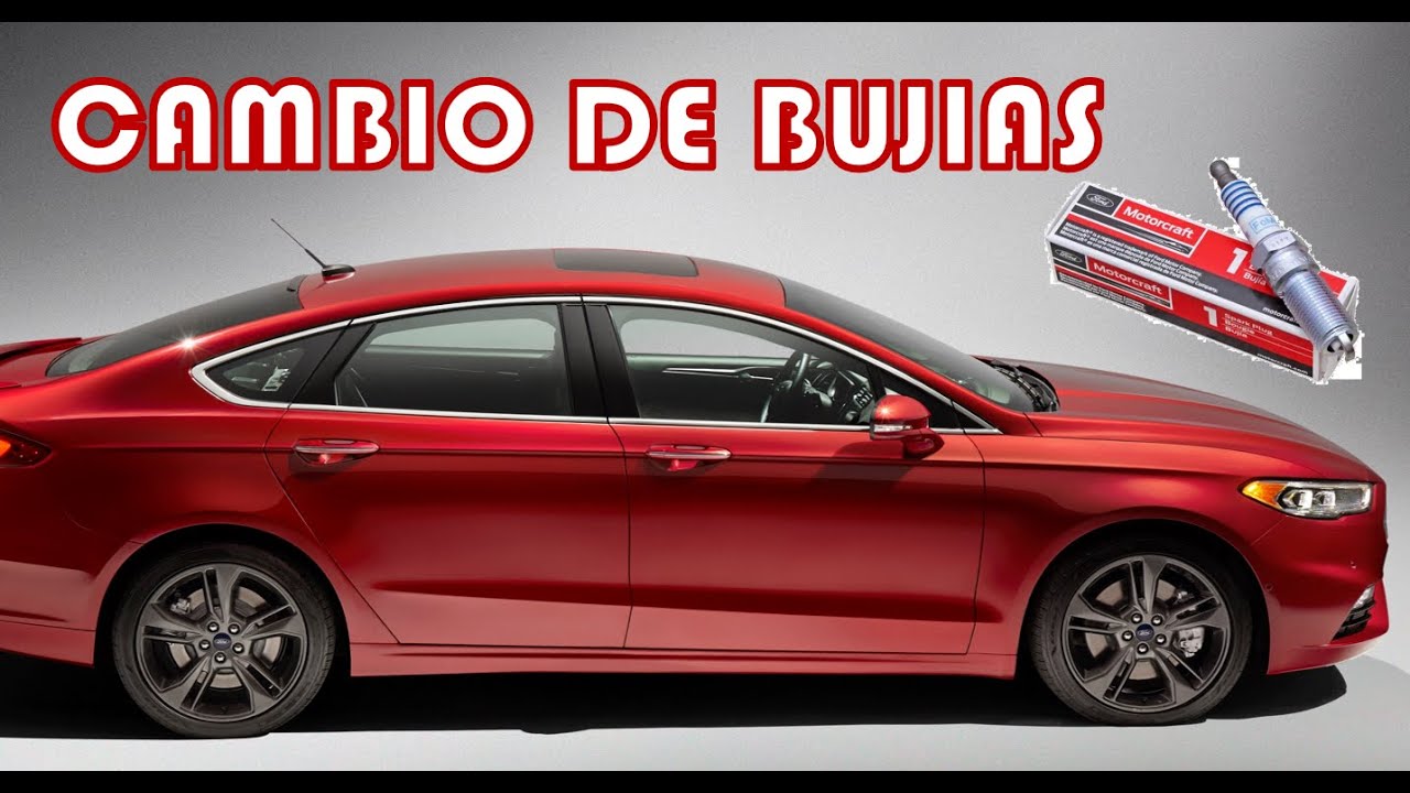AFINACION FORD FUSION 2.5L PARTE 1 CAMBIO DE BUJIAS
