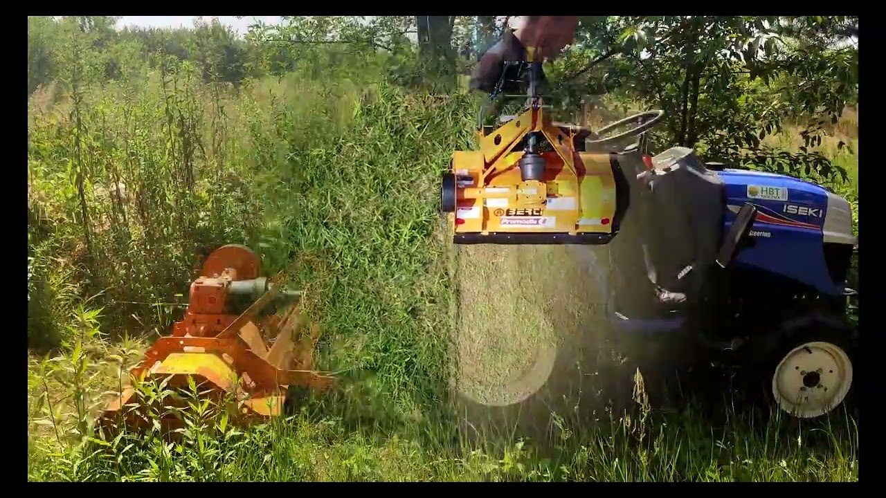 ISEKI TM 3187AL + BERTI MOWER MINI 115