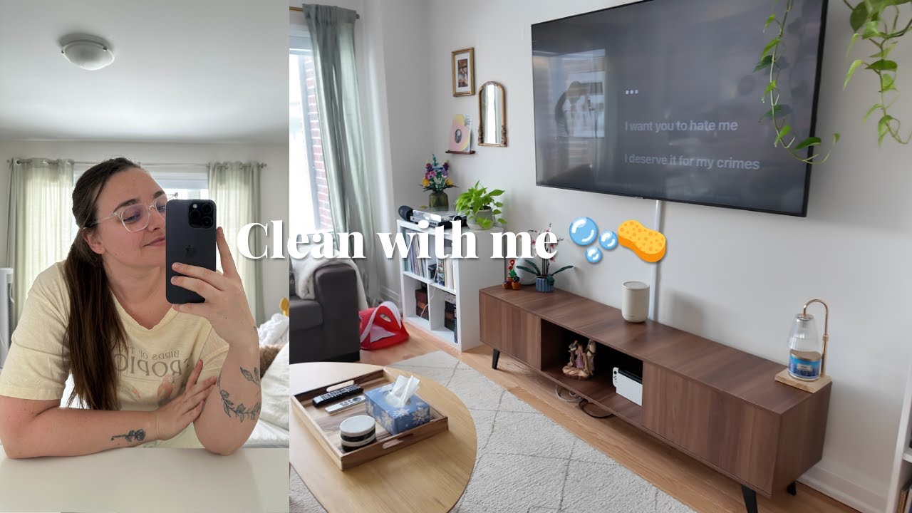 Clean with me 🫧🧽🌷 - a Pre-Spring Clean | Magically Katelyn