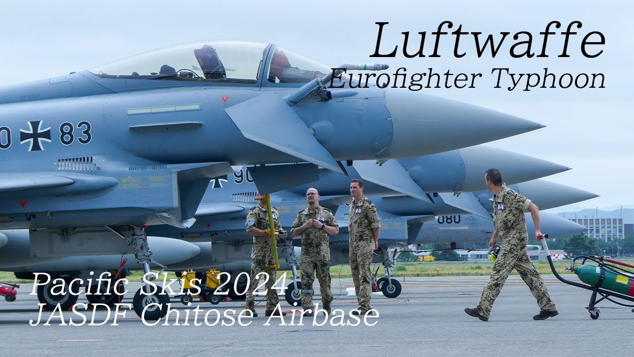 ドイツ空軍 ユーロファイター タイフーン/Luftwaffe Eurofighter Typhoon パシフィック・スカイズ24 千歳基地