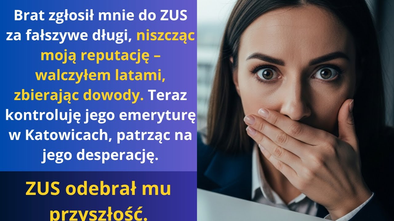 Brat Zgłosił Mnie Do ZUS Za Fałszywe Długi—Teraz Ja Kontroluję Jego Emeryturę W Katowicach