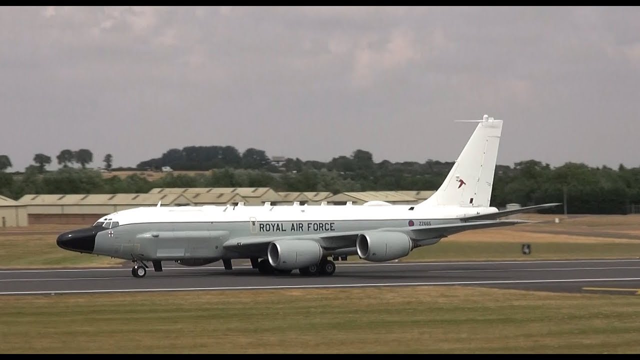 RC-135W Rivet Joint RAF - RIAT 2018