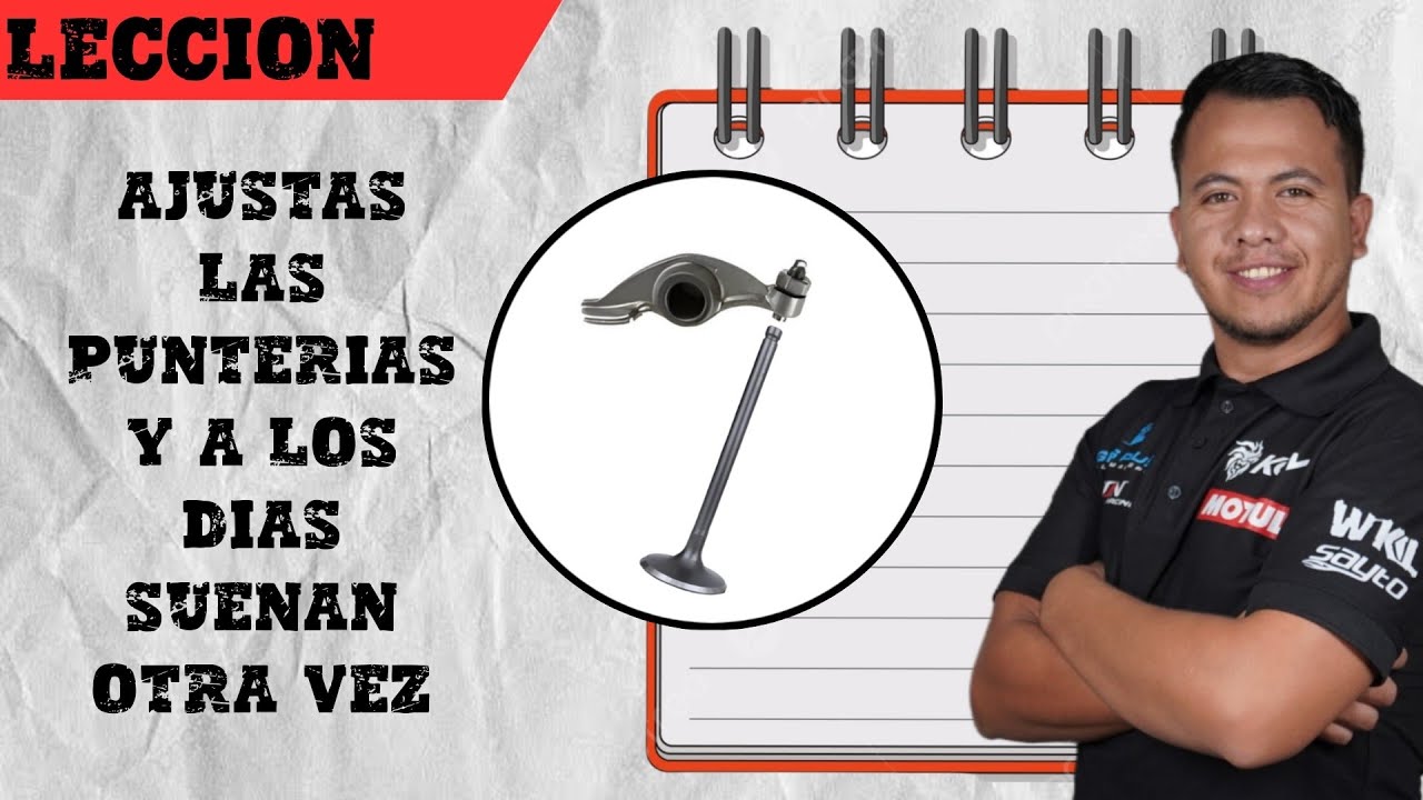 Por que suenan las punterías de mi MOTO ( EXPLICACIÓN y SOLUCIONES )
