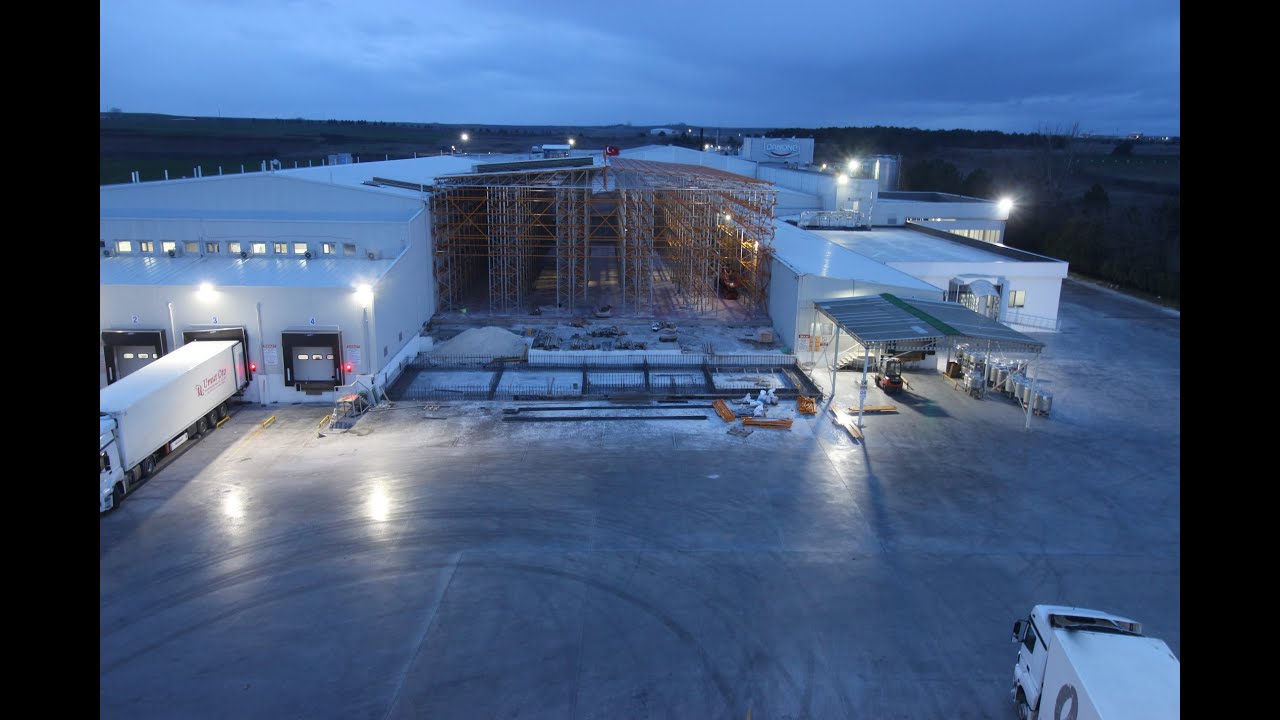 Giydirme Raf Sistemi Rack Supported Warehouse