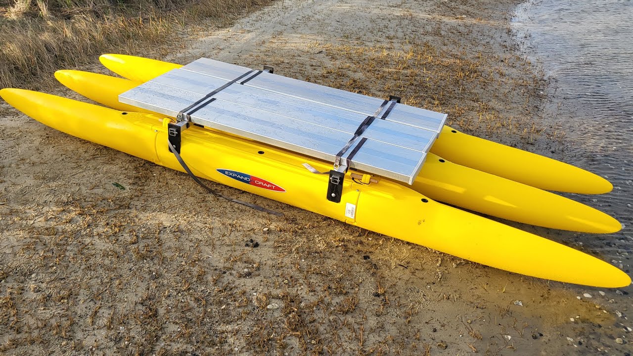 New Expandacraft 12' Trihull Expedition Boat!