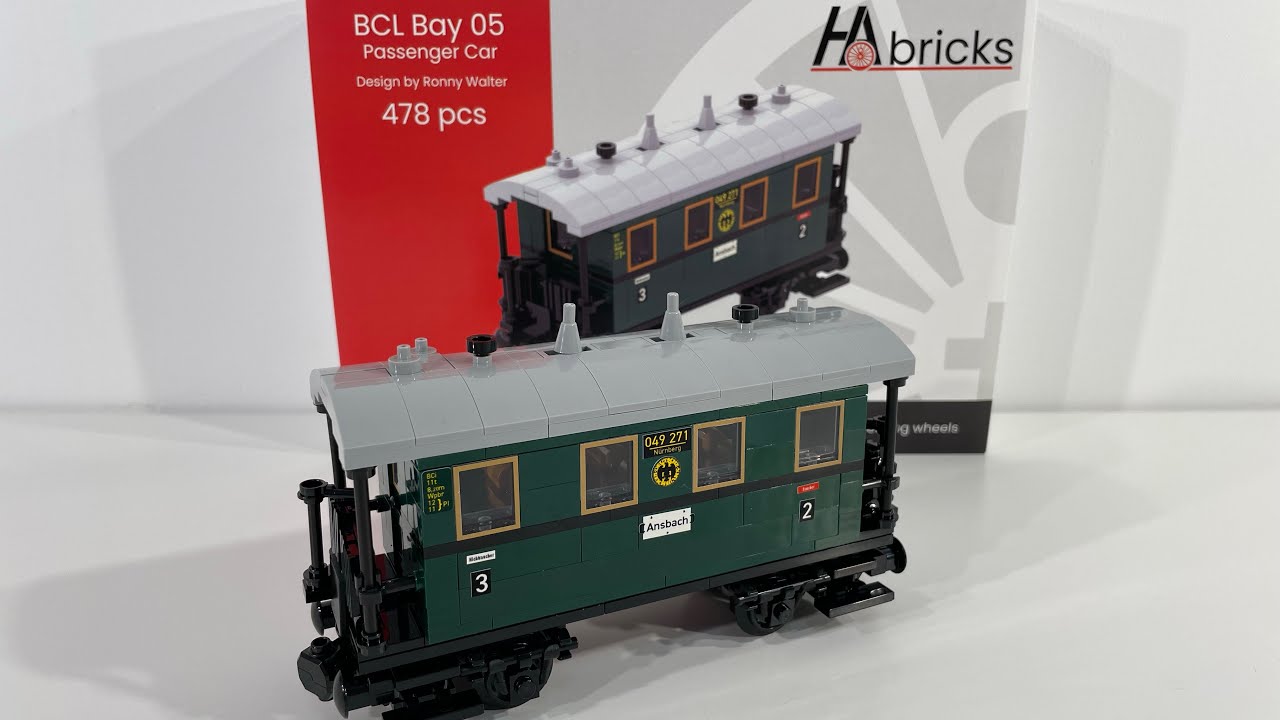LEGO Trains - HA Bricks Passenger Car Set Review