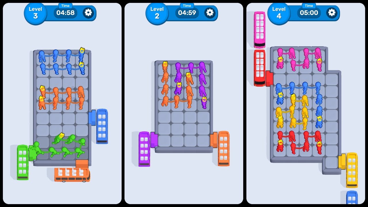 Passenger Rush Game (Gameplay Android)
