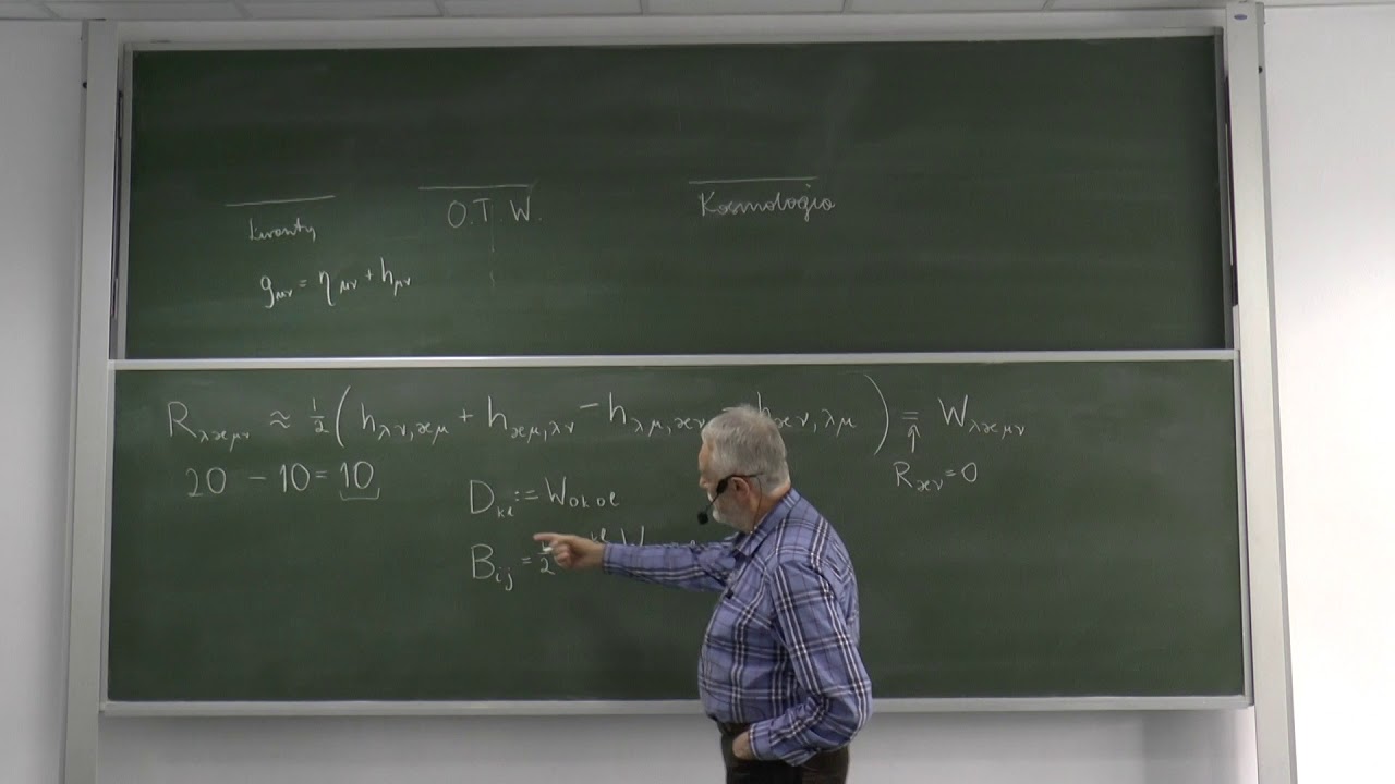 Wszechnica CFT PAN- prof.J. Kijowski: Obrzeża: grawiton, unifikacja, czarna materia