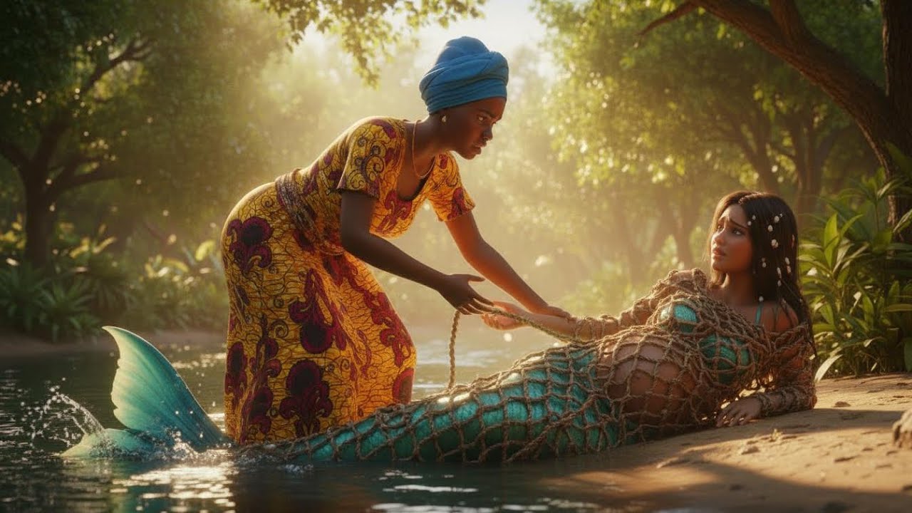 SHE RESCUED A PREGNANT MERMAID FROM THE FISHERMEN’S NET…7 DAYS LATER, EVERYTHING CHANGED FOREVER 
