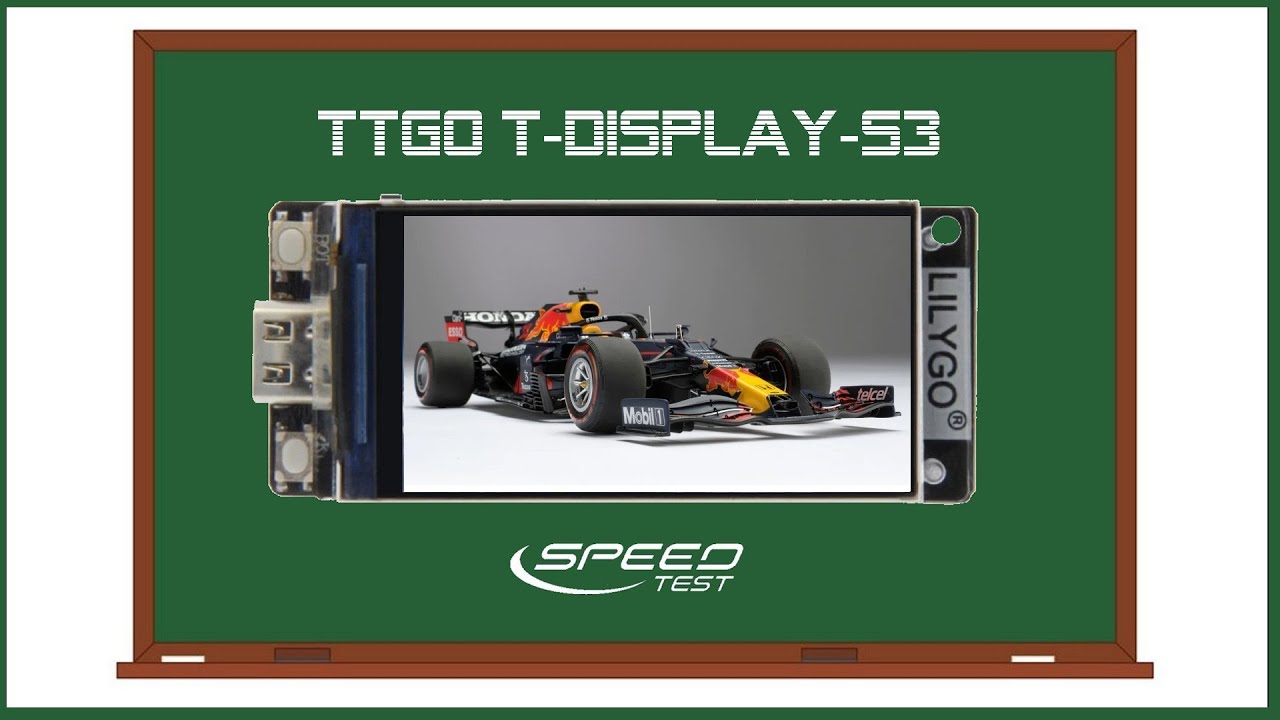 TTGO T-Display-S3 speed test