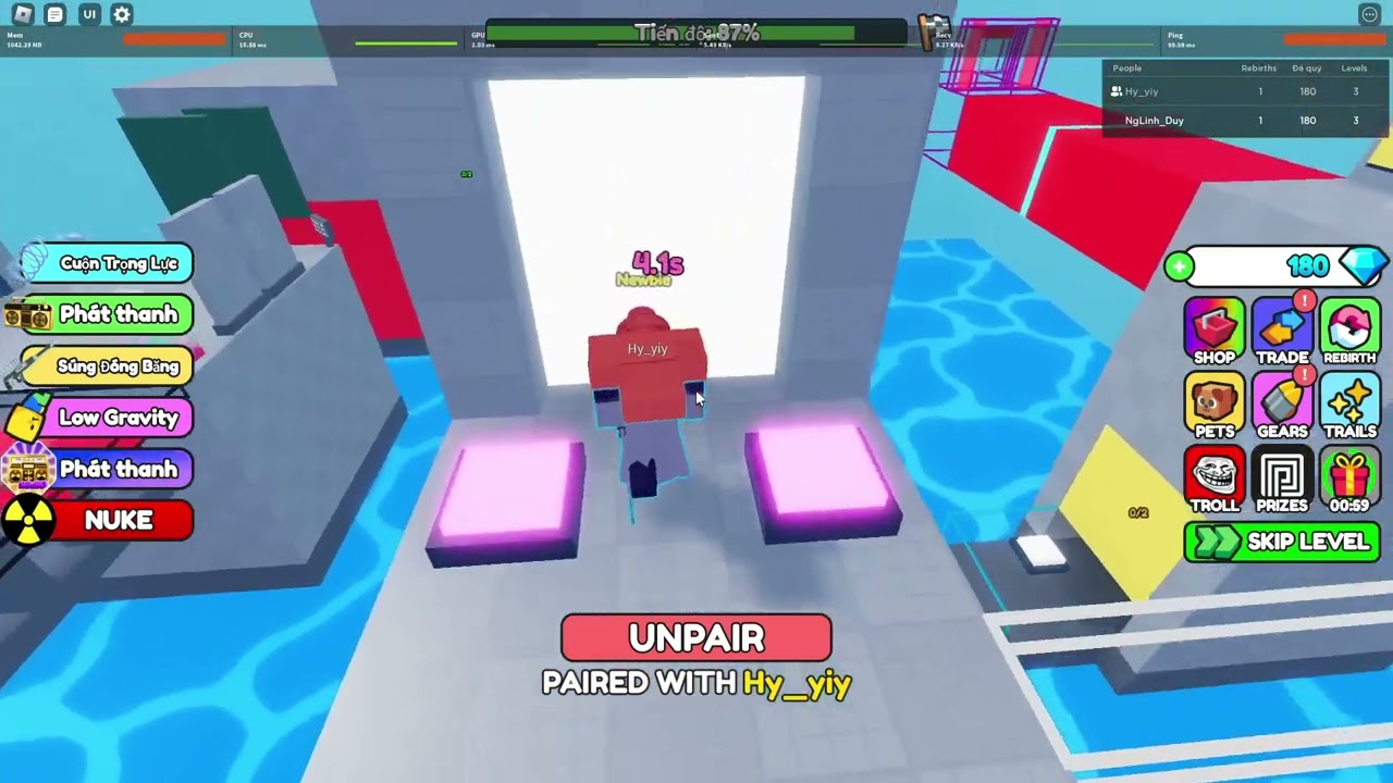 Carry A Friend! (Teamwork Obby) Full Map