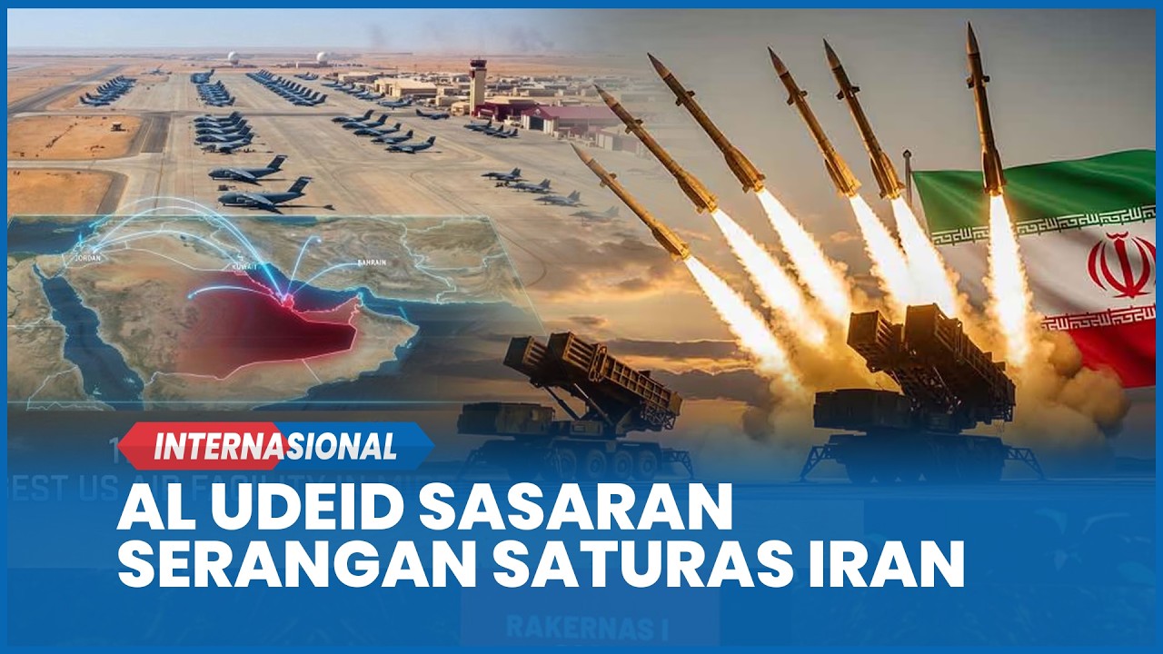 Qatar Diserang Iran Pakai 65 Rudal Balistik dan 12 Drone, Pangkalan Al Udeid Jadi Sasaran Utama