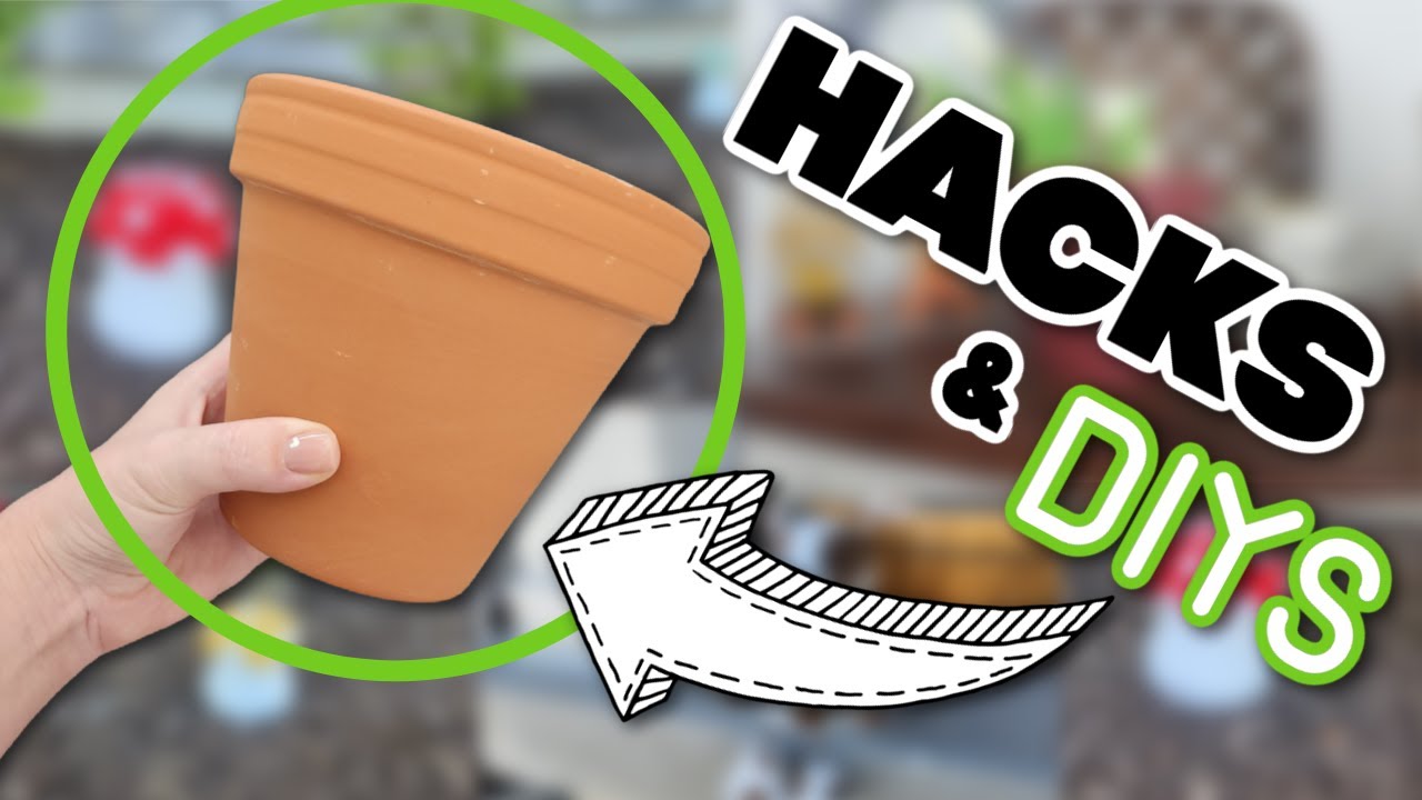 Terracotta Pot HACKS + DIYS! | Outdoor Garden Decor Ideas 2023 | Terra Cotta Pots Into Home Decor!