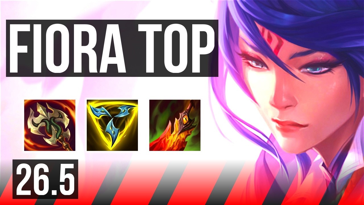 FIORA vs GAREN (TOP) | Good KDA: 15/1/2 | EUW Grandmaster | 26.5