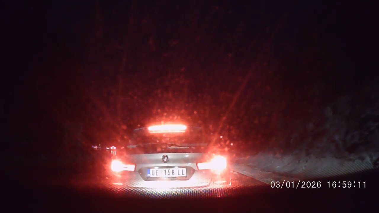 Zlatibor - Užice (ceo put u koloni)