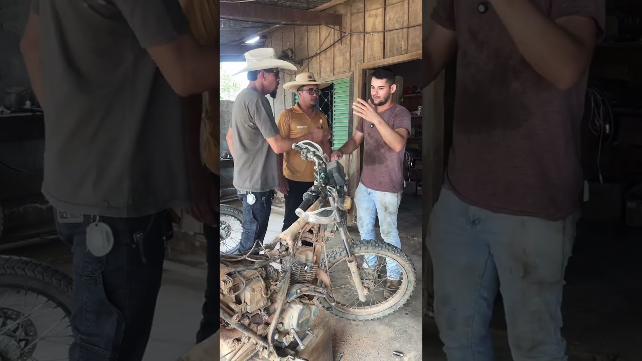 Mecânico vendeu as peças da moto do Chico 