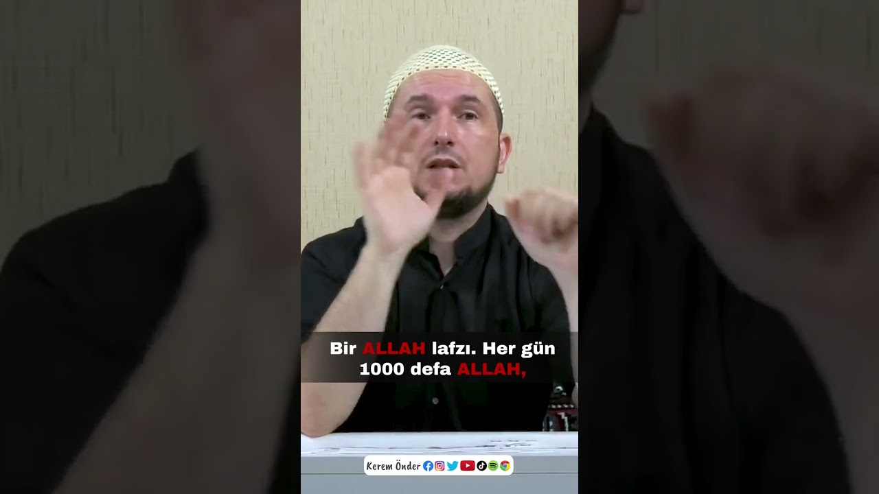 ŞU 4 ZİKRİ YAP! HAYATIN DEĞİŞSİN / Kerem &Ouml;nder