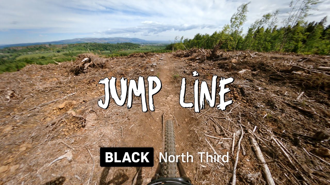 Jump Line - Black Trail - North Third, Stirling, Scotland