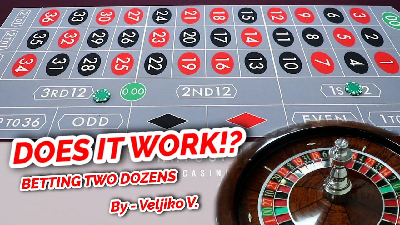 MOST POPULAR HIGH WIN RATE SYSTEM - Double Dozens Roulette System Review