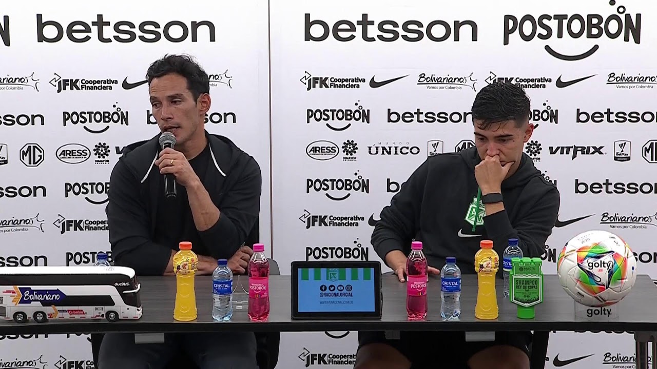 Rueda de prensa de Nacional  tras su partido con C&uacute;cuta Deportivo