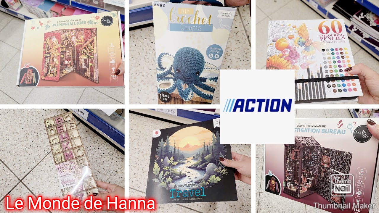 ACTION ARRIVAGE 01-11 LOISIRS CRÉATIFS 🧶
