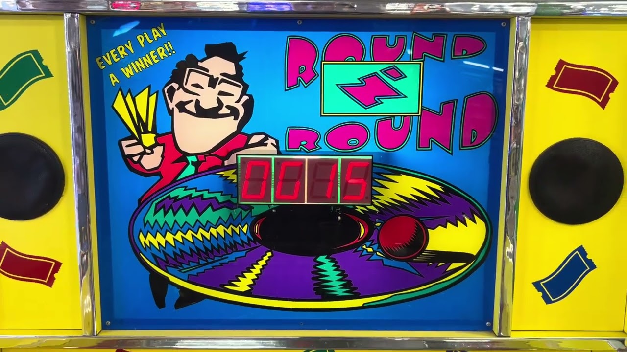 Astro Distributing 1990s Round N’ Round arcade game
