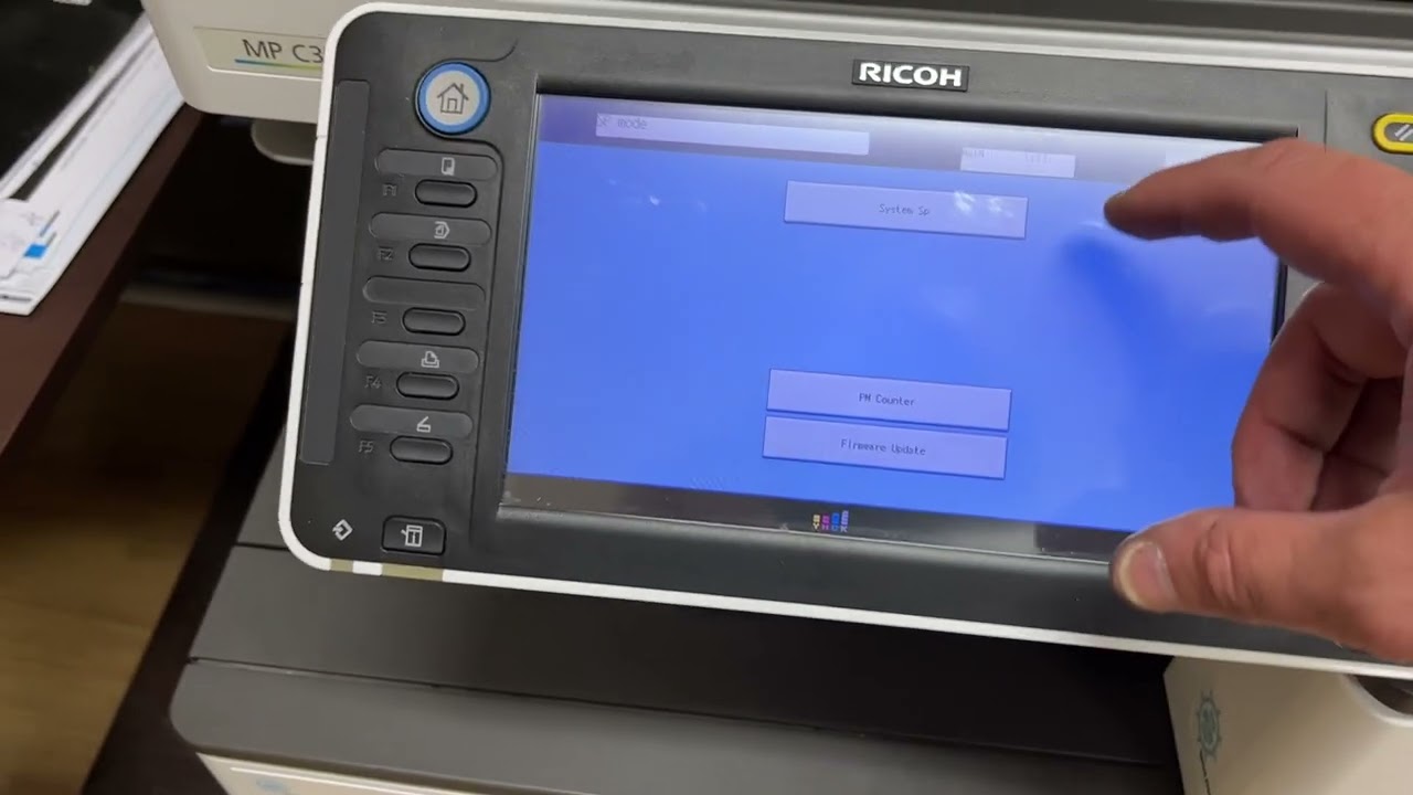 Error Sc552 reset Ricoh MPC 3003 3503 4503 5503