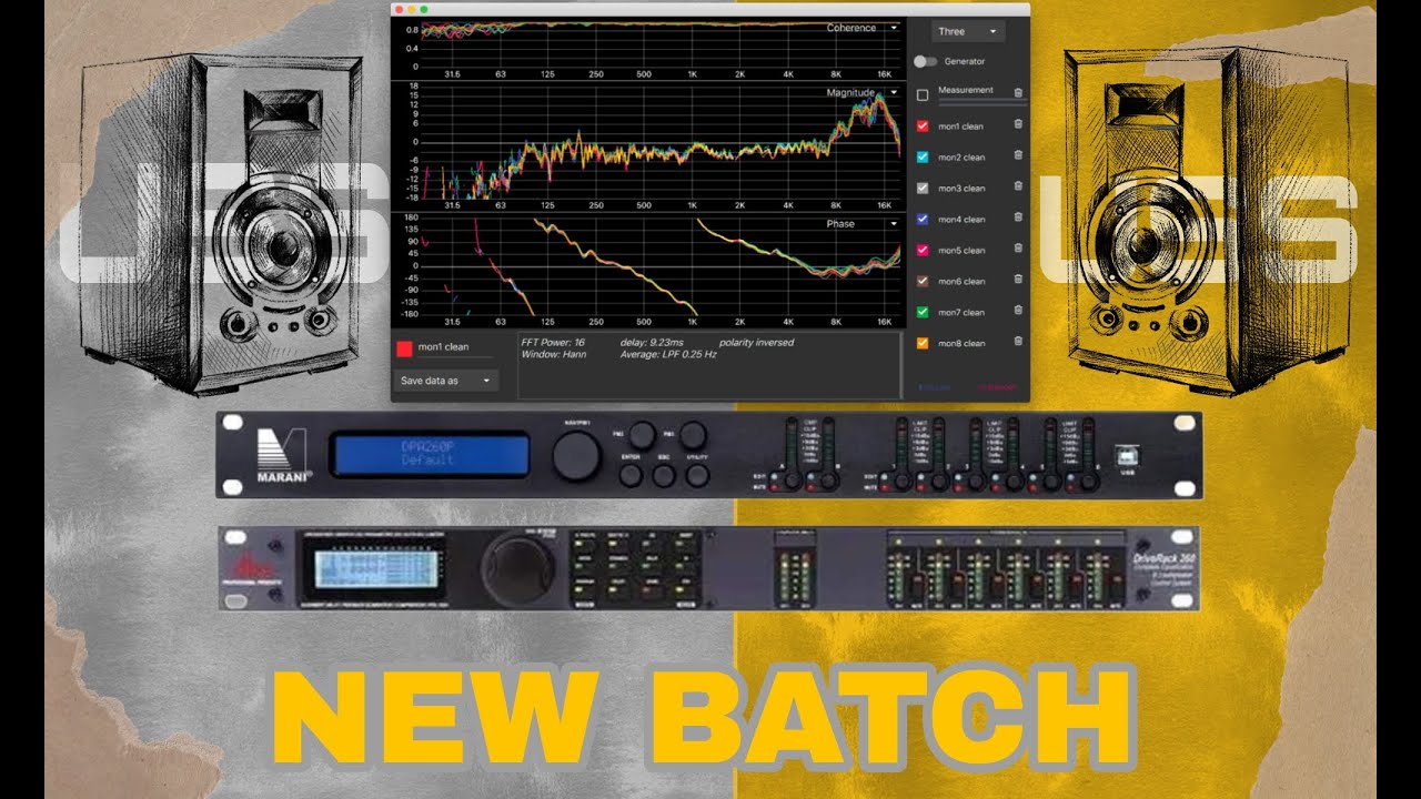 New batch out for dbx 260/MARANI DPA 260 and RTA software training @EMIDIOSCALZULLI