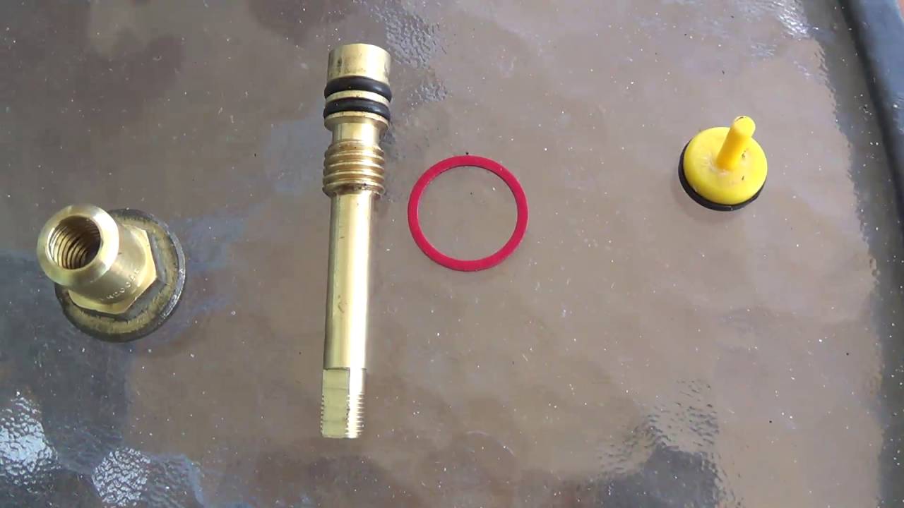 Replacing tap washers and O rings