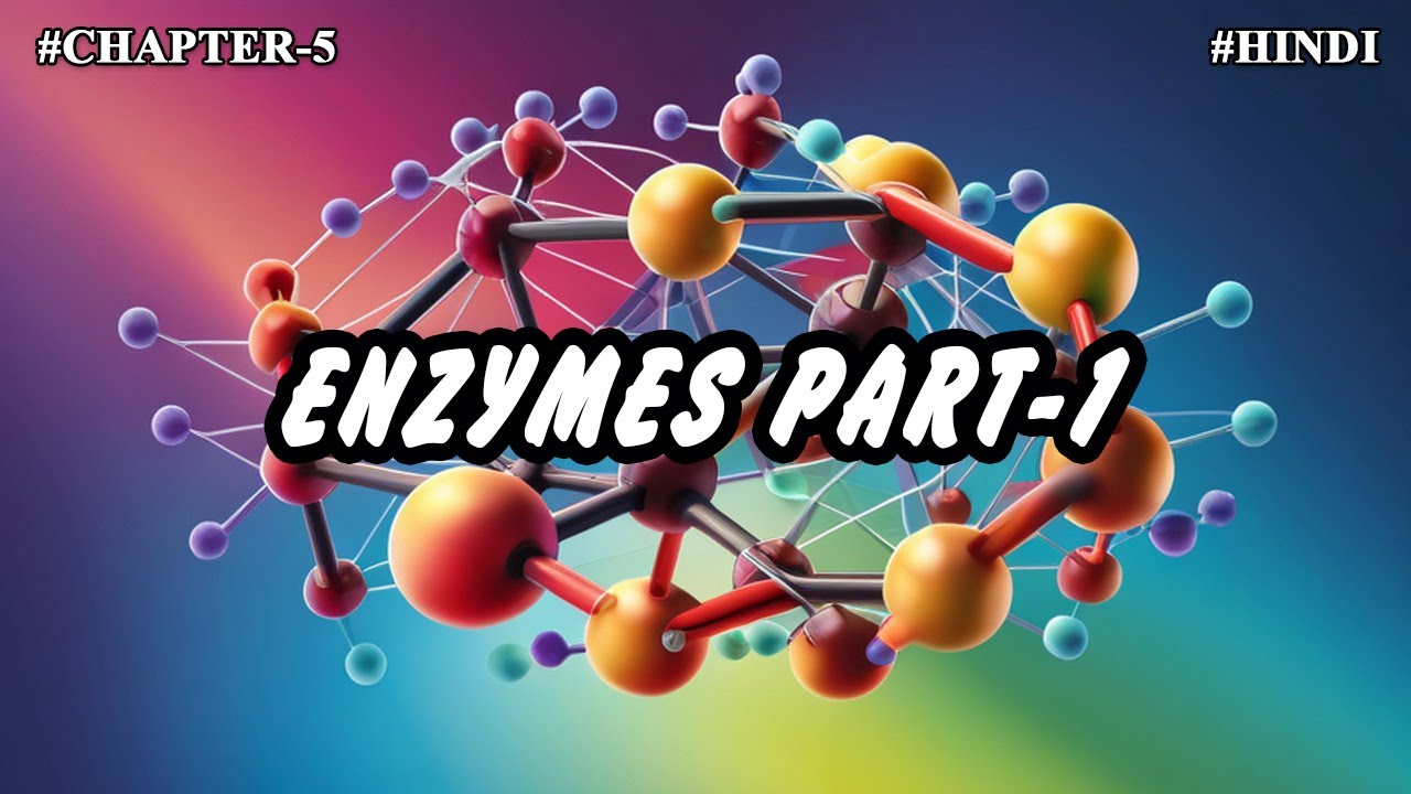 Chapter-5 | Enzymes - Introduction, Co-Enzyme, Co-factor (Part-1) -Hindi