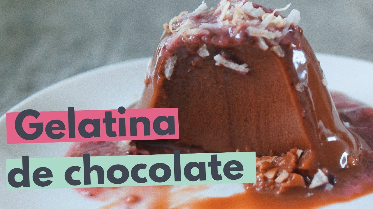 GELATINA DE CHOCOLATE