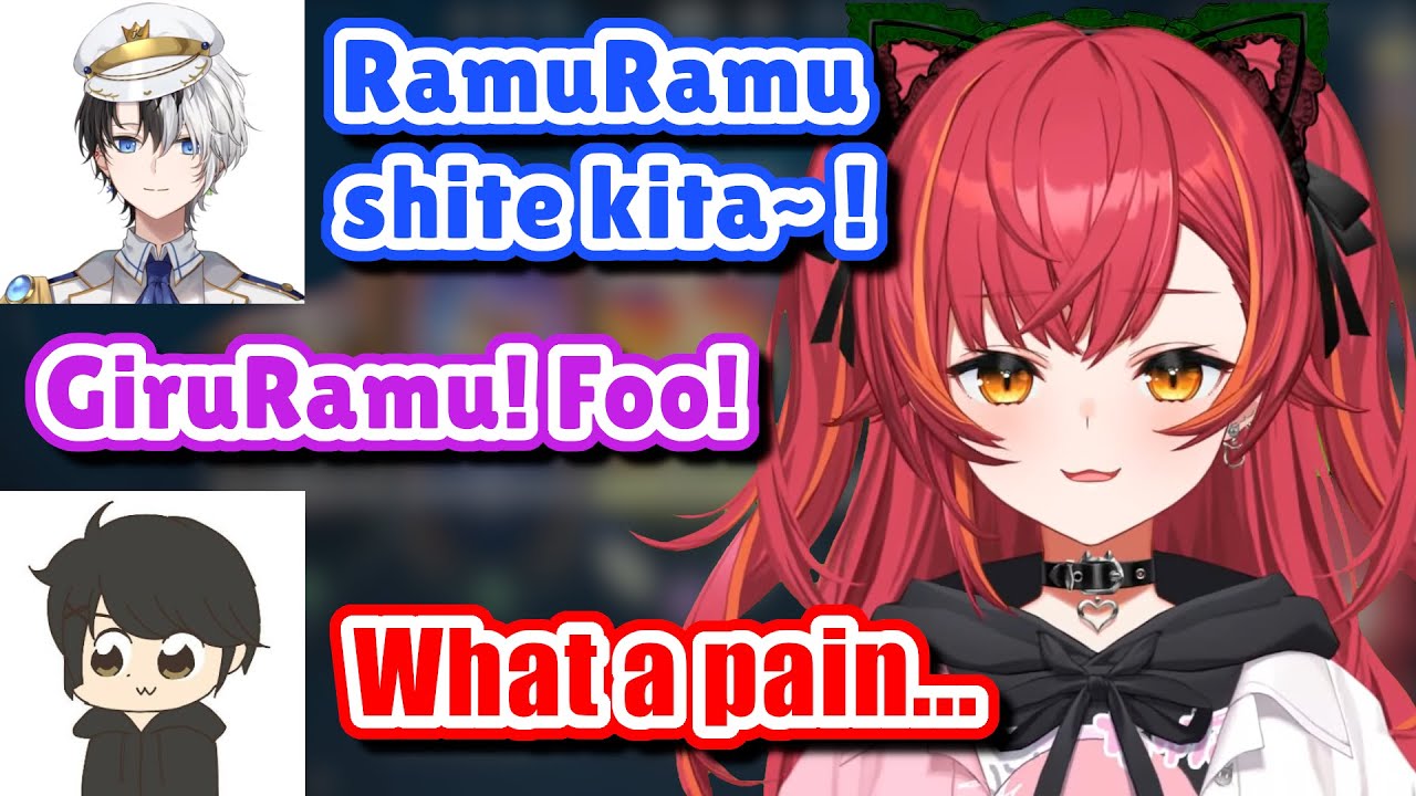Tsuna and Kamito Keep Teasing Giruru About GiruRamu [VSPO]