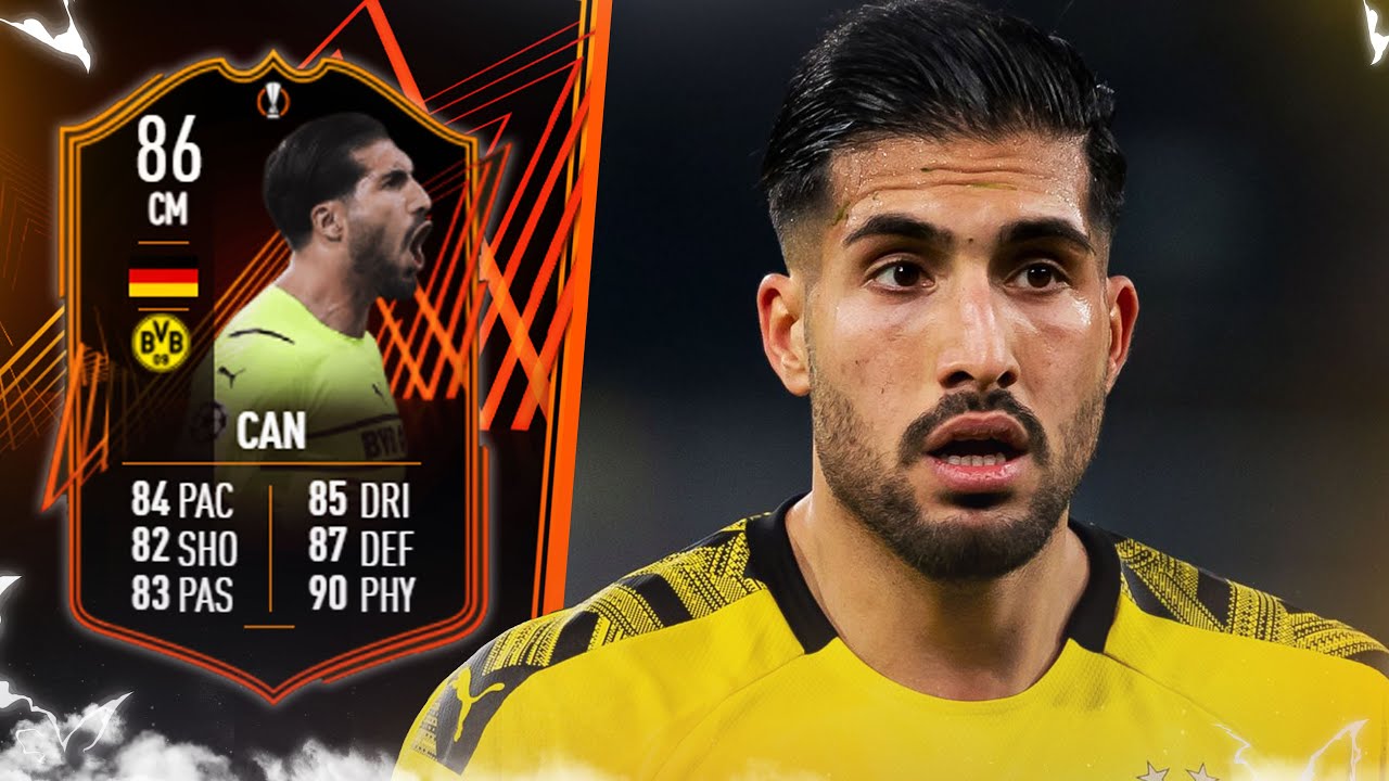 MIDFIELD MONSTER! 💪 86 RTTF Emre Can Player Review! FIFA 22 Ultimate Team