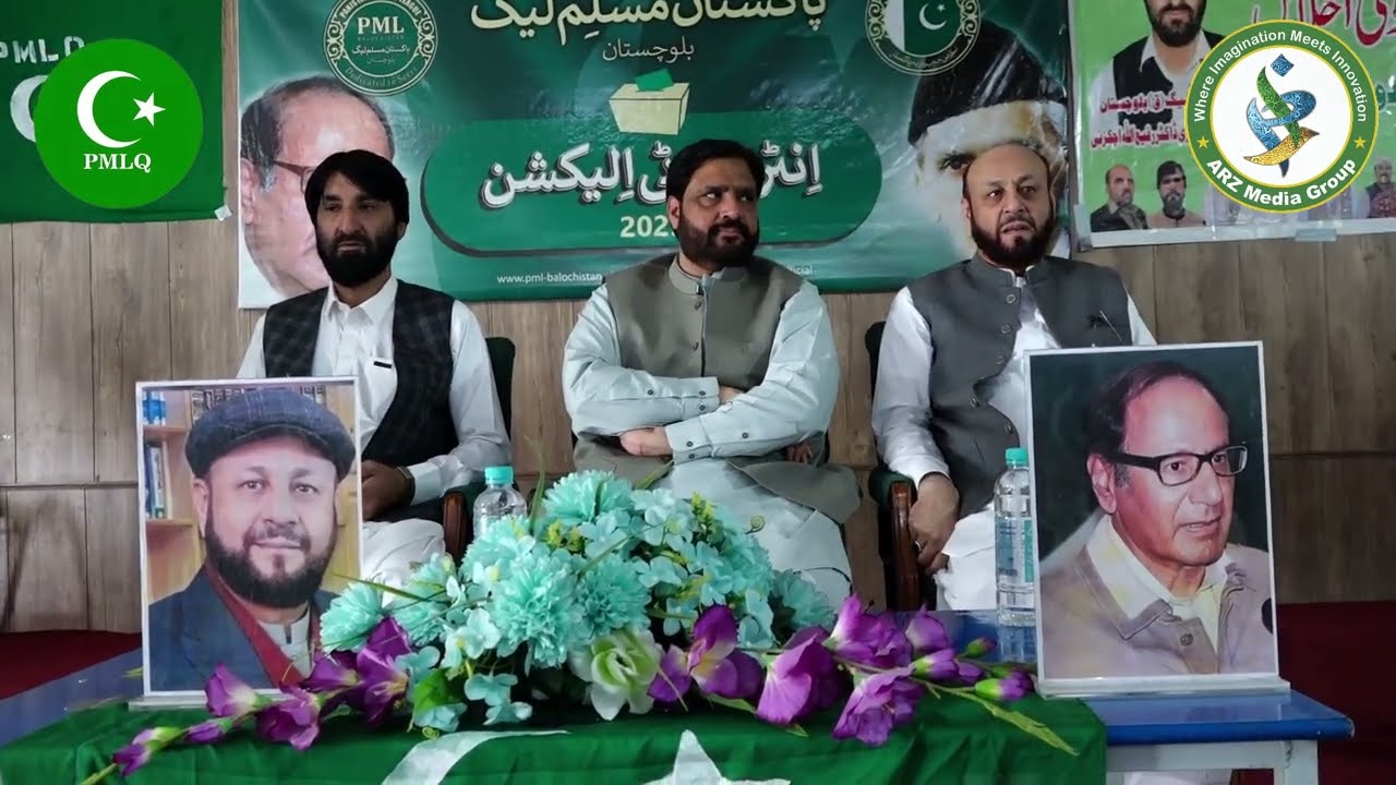 Intra Party Election PML - Q 2025 at Quetta Balochistan