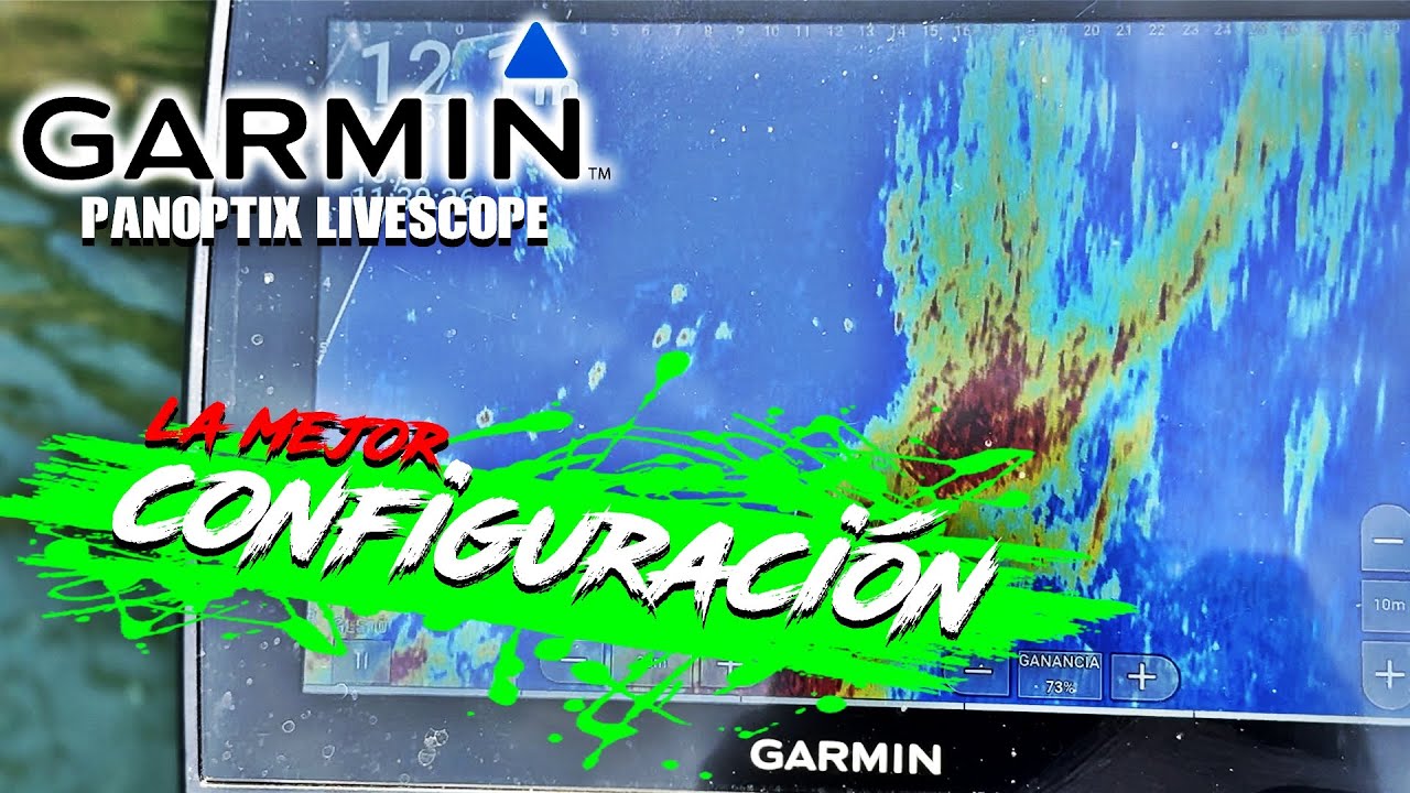 Así veras MEJOR con tu GARMIN PANOPTIX LIVESCOPE! La MEJOR configuración para LVS32 y LVS34