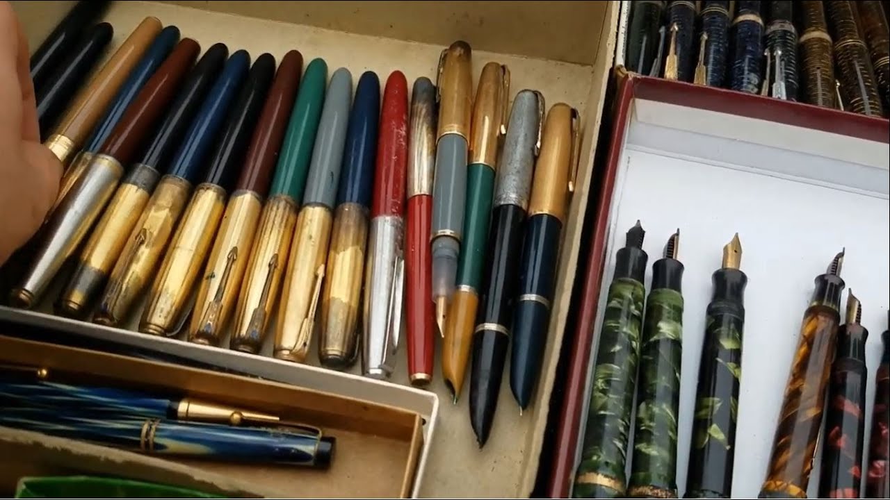 A DAY IN THE COUNTRY (VINTAGE PARKER PEN AUCTION) 51s, Vacumatics, Duofolds, First Years & More