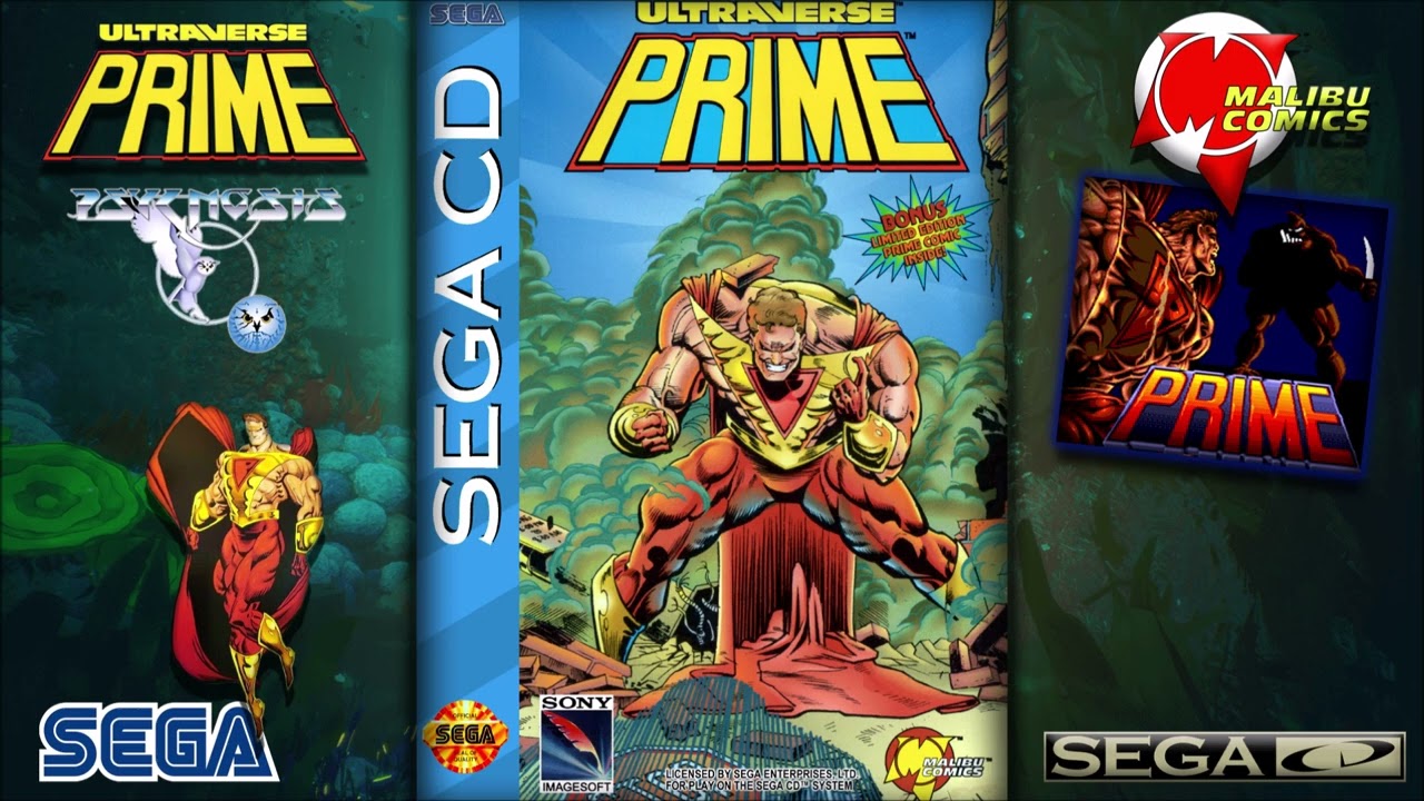 Ultraverse Prime -01- Theme Song (SEGA CD)💿- OST