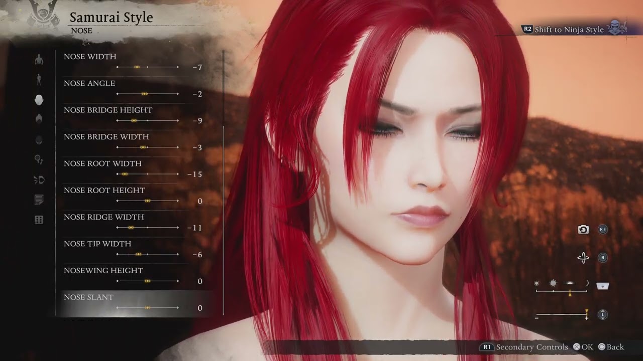 Nioh 3 - Female Character Creation