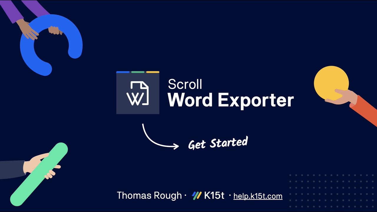 Scroll Word Exporter для Confluence — Начало работы