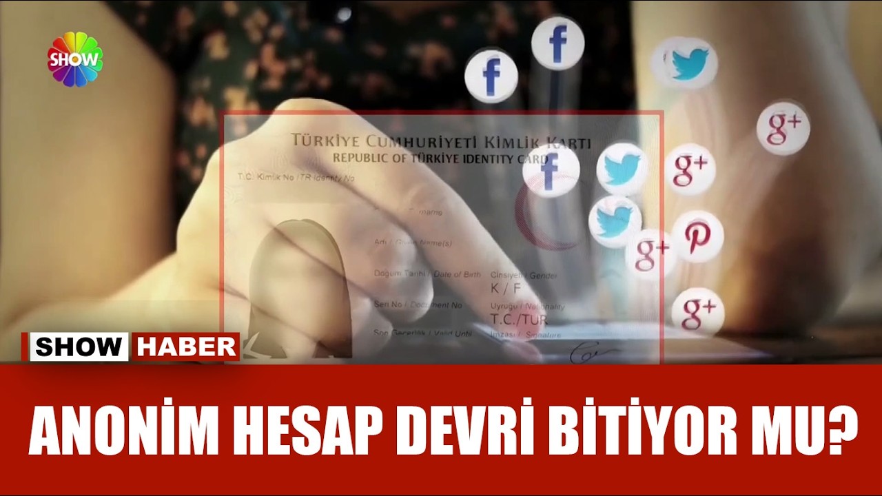 Sosyal medyada kimlik doğrulama zorunluluğu