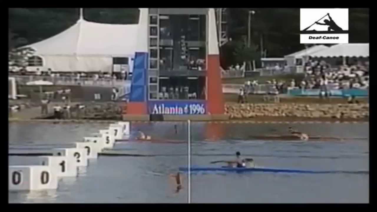 1996 Atlanta Olympic Canoeing sprint (Men K1 1000m Final) widescreen HD
